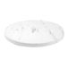 Buffetdienblad Asami Ware Buffetdienblad, Ø 32 x 1,7 cm, Kunstleer, Wit Marmer, Melamine