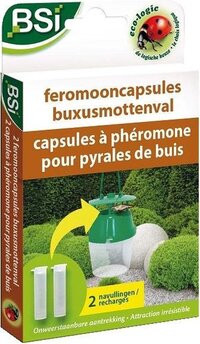 BSI - Feromooncapsules voor Buxusmottenval - 2 stuks - 3 maanden werkzaam