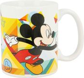 Mickey Mouse Mok Happy smiles Blauw Rood Keramisch 350 ml