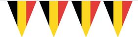 Folat België Zwart-Geel-Rood - 10 meter