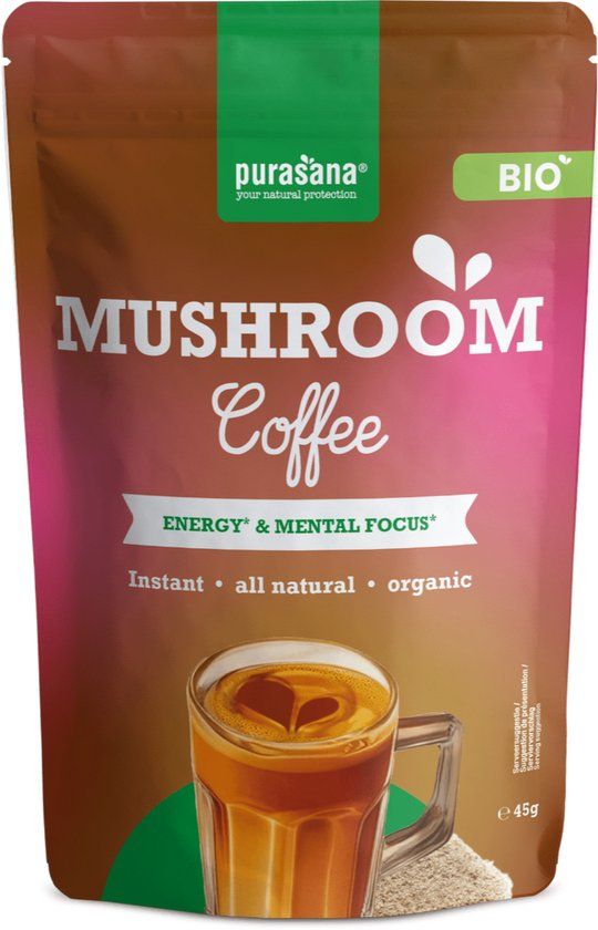 Purasana Mushroom Coffee Poeder 45GR
