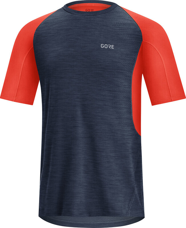 Gore Wear R5 Shirt Heren, orbit blue/fireball