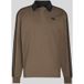 ADIDAS ORIGINALS Chemise '3-STRIPES RUGBY LONGSLEEVE' marron / noir