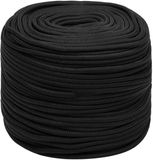 vidaXL Multifunctioneel touw 8 mm 100 m Zwart PP