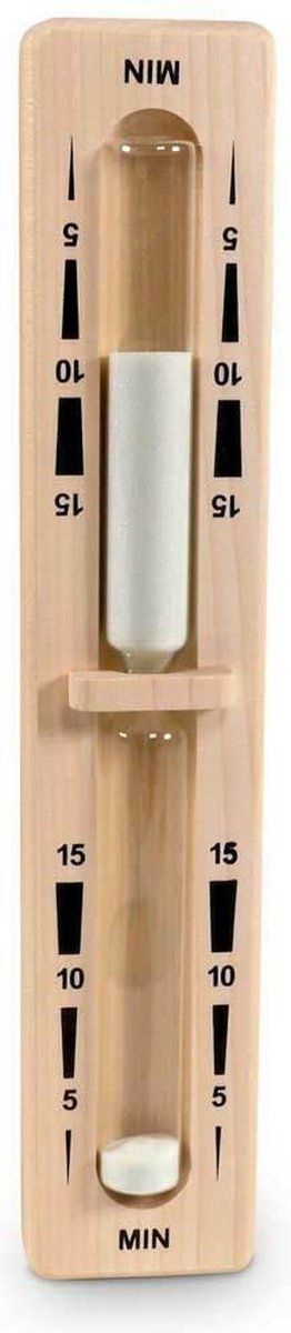 Eliga Sauna zandloper Premium 15 min. - Wit zand