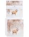 Pack UK Greetings Pack van 6 Winter Woodland Stag Charity Kerstkaarten Meerdere Goede Doelen