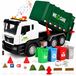 Camion poubelle jouet - Set de jeu avec poubelles - Coloré - 3 ans et plus