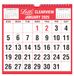 Letts of London Clearview Maandkalender 2025