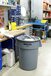 Rubbermaid Brute Container - 75L - Gray - Round