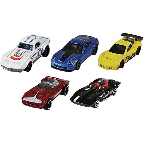 Hot Wheels 1806 - cadeauset, elk 5 voertuigen, willekeurige auto/voertuigmodellen, pak van 5