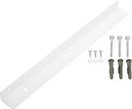 Sotech Ondersteuning Hoek 400 mm Wit incl. Bevestigingsmateriaal Montagebeugel Stalen Beugel Wandmontage voor Werkblad