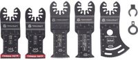 TOOLCRAFT TO-10285188 Multitool toebehorenset Bimetaal, Carbide 5 stuk(s)