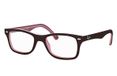 Ray-Ban RB5228 Zonnebril Rechthoekig Bruin Roze Acetaat Unisex Volwassene S/M