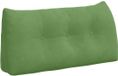 vidaXL Rugkussen Lichtgroen 100 x 24 x 50 cm Fluweel