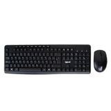 iggual WMK-BASIC Toetsenbord en Muis Kantoor RF Draadloos QWERTY Zwart