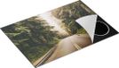 Chefcare Inductie Beschermer Highway in Californië Omring met Bos - 75x55 cm - Multicolor
