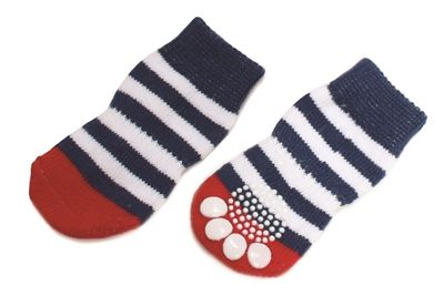 Croci Sokken Hond Vintage Sailor Blauw / Wit - 8023222158948