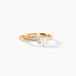 Eulia Bague Solitaire Plaqué Or Jaune Eulia Oxyde De Zirconium