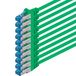 1aTTack.de 0,25 m - CAT6a - Netwerkkabel groen - 10 stuks CAT 6 A patchkabel 10000 Mbit/s SFTP PIMF 500 MHz compatibel met CAT5 CAT6 CAT7 DSL Internet Switch Router