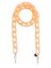 Cheeky Chain Munich Ketting 'Icy' oranje