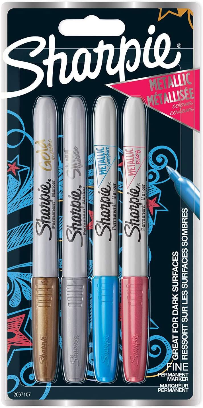 Sharpie 2067107 - Permanente markers - 4 stuks