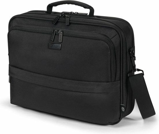 DICOTA D32029-RPET laptoptas 35,8 cm (14.1") Aktetas Zwart