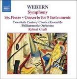 Outhere Naxos Twentieth Century Classics Ensemble - Webern: Symphony | Six Pieces | Concerto For 9 Intruments (CD)