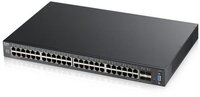 ZyXEL XGS2210-52 - Netwerkswitch - 48 poorten - Fast Ethernet - 176 Gbps - Zwart