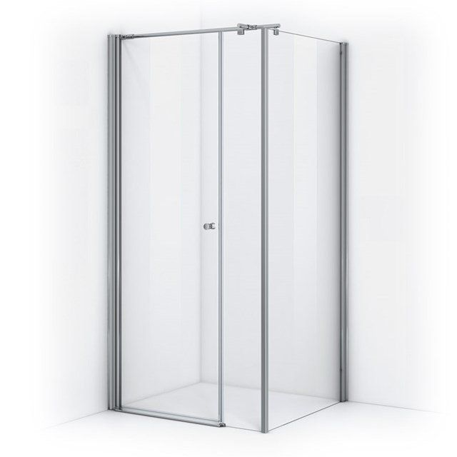 Maxaro Douchecabine 90x90cm Vierkant Zircon Comfort met Draaideur