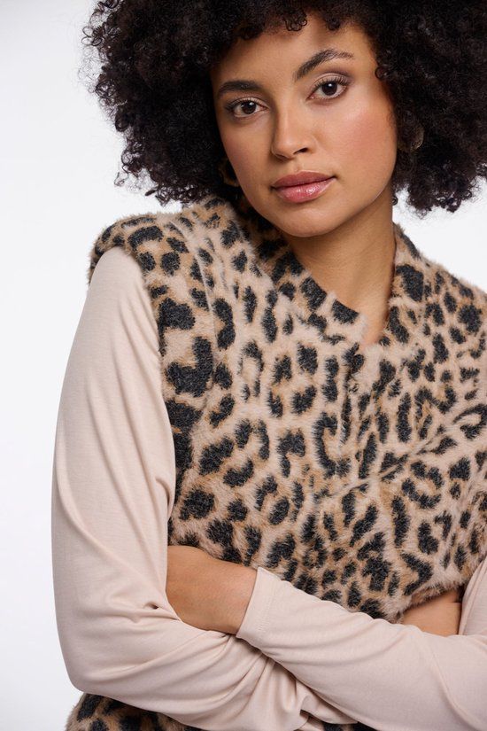 Rino & Pelle Elona waistcoat Panterprint