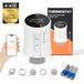 SALCAR WiFi-thermostaat TRV706W Thermostatisch Hoofd Compatibel met Amazon Alexa & Google Home Programmeerbare Tuya-thermostaat Radiator, Geen Gateway Vereist (1)