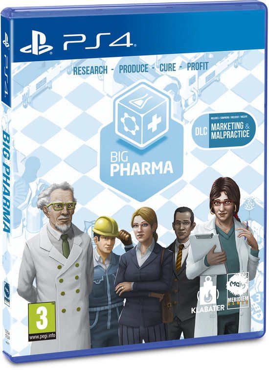 Mindscape Big Pharma: Manager Edition - PlayStation 4 - Limited Edition