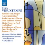 Outhere Vieuxtemps: Fantasie In E Major 'La Sentimentale' - Variations (CD)