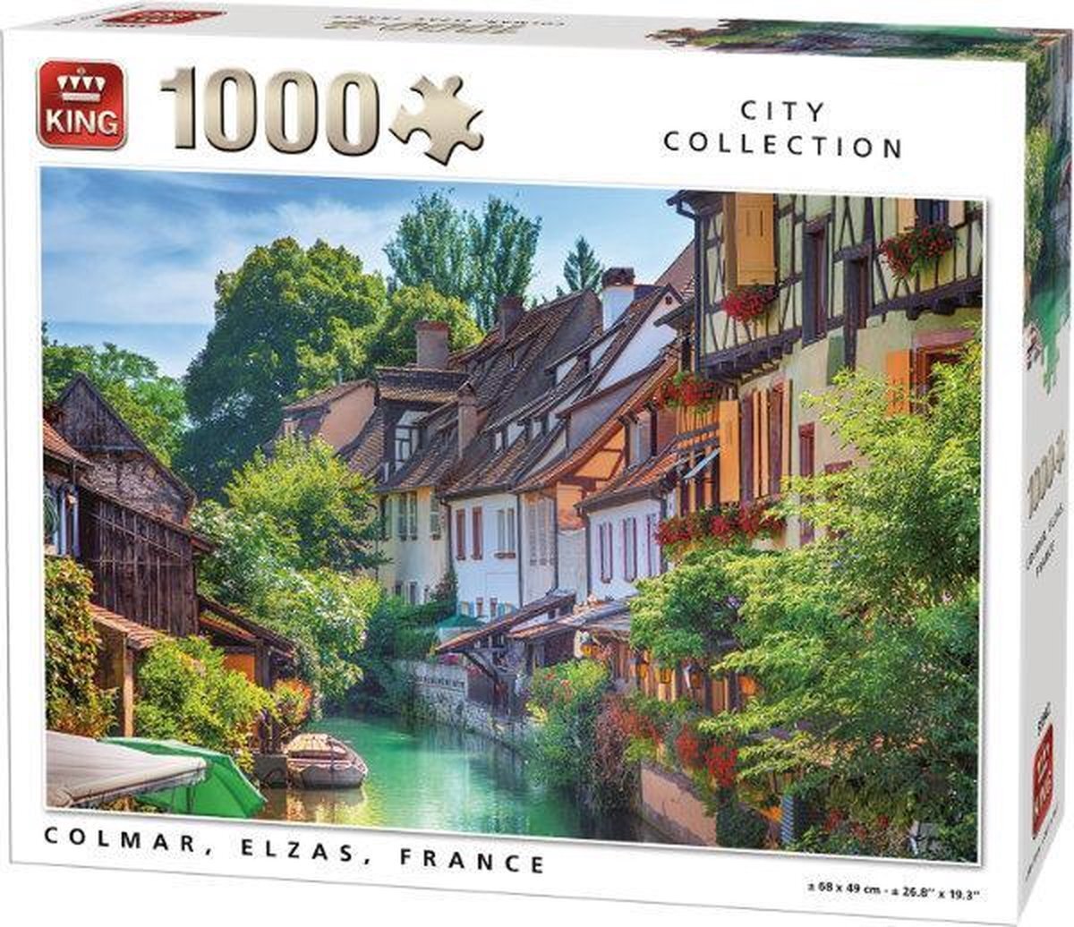 Planet Happy KING puzzel Colmar, Elzas, France - 1000 stukjes