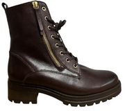 Gabor - Dames - Enkellaarsjes - Bruin - Leer - 39