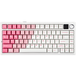 EPOMAKER x AULA F75 MAX - Rose / Blanc - Clavier Mécanique Sans fil - RGB - 75% - QWERTY - Clavier de jeu - Leobog Reaper Switch