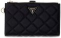 GUESS Juliet SLG Double Zip Organizer Portemonnee Zwart