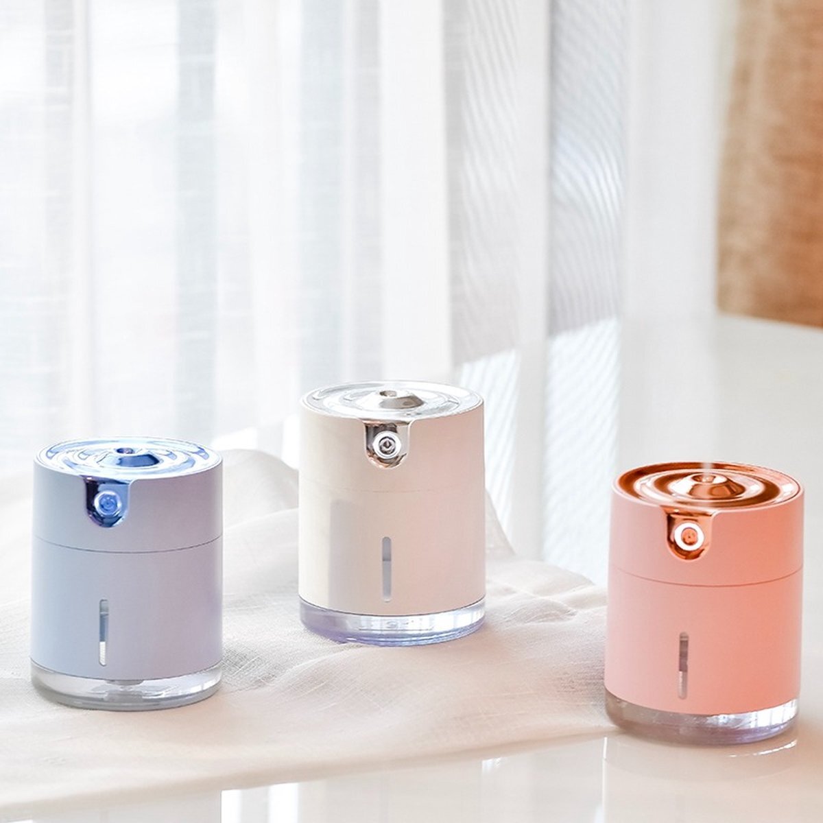 HUIZING PRODUCTS UIERCREME Luchtbevochtiger - Portable - Plug & Play - Humidifier - Lucht koeler - Air cooler