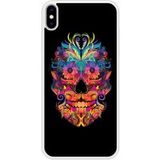 Apple Siliconen hoes compatibel met iPhone XS Max Carnaval-masker