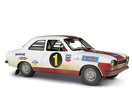 Laudo Racing Ford Escort Rally 1968 Terence Hill Film Andernfall hebben wij ons 1:18 wit modelauto exclusief voor verzamelaars