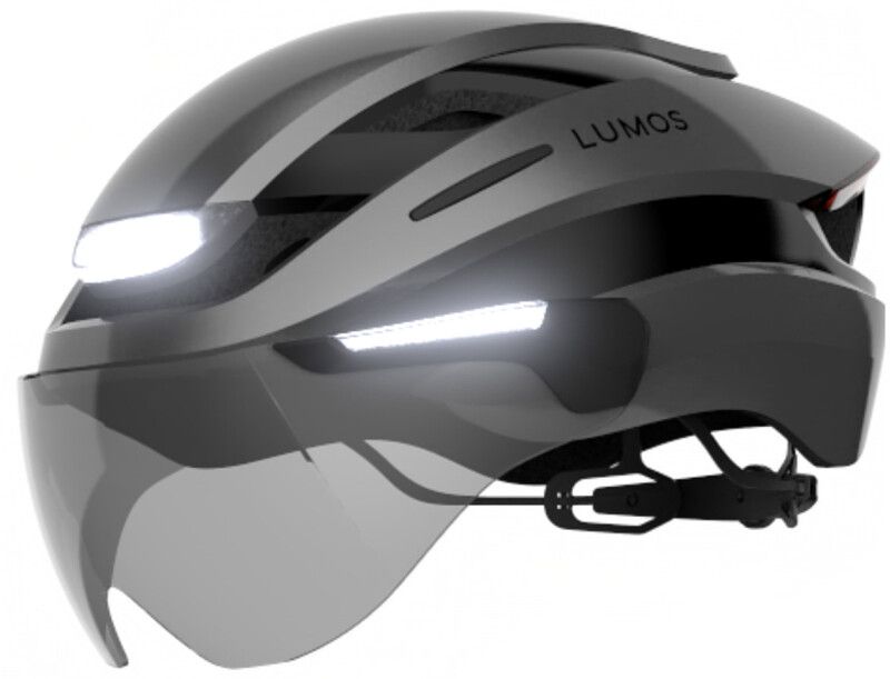 Lumos Ultra E-Bike Helm - Grijs/Zwart