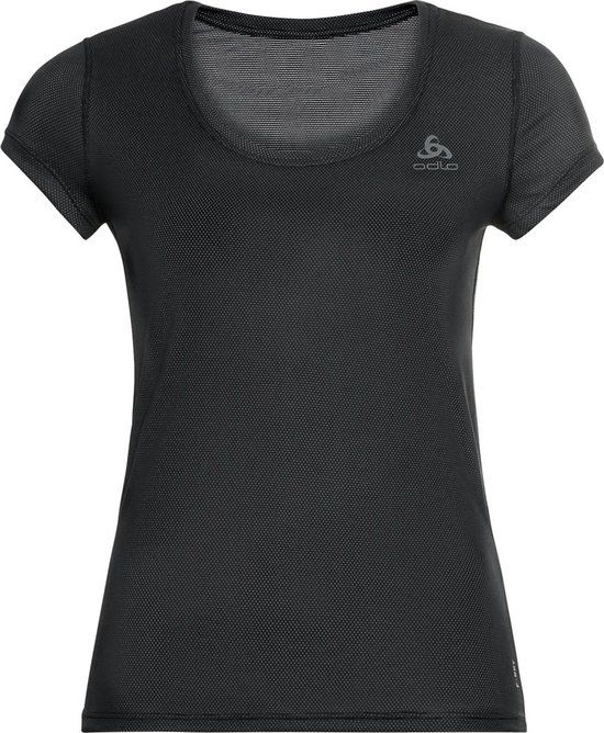 ODLO BL TOP Crew neck s/s ACTIVE F-DRY LIGHT - black - Women - XS