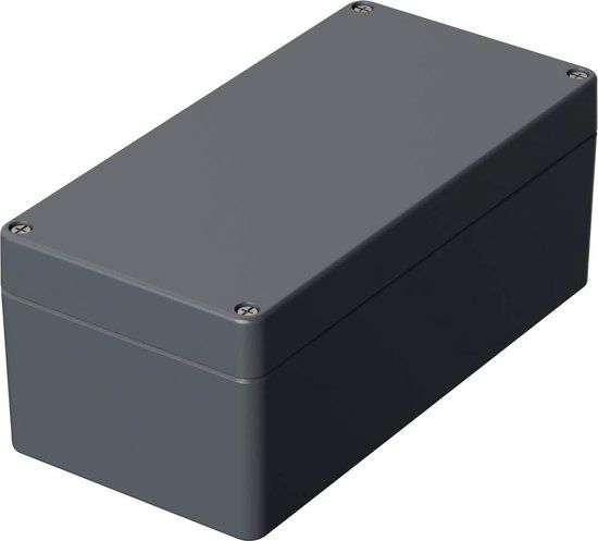 Bopla EUROMAS A 114 01114000 Industriële behuizing 200 x 100 x 80 Aluminium Zilver-grijs (RAL 7001) 1 stuk(s)