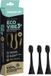 happybrush ECO VIBE 3+ Opzetborstels Noir (3 pièces)