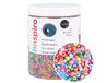 INNSPIRO Ronde glassteen van ondoorzichtig Ceylon mengweefsel, 2,3 mm, 500 g, ca. N9