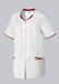 BP 1702-485-2188 Kaszak voor dames, moderne pasvorm, 50% katoen/50% polyester, wit/koraal, maat 3XL