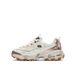 Skechers D'Lites-Vintage Vision Sneakers Femme - Crème/Or