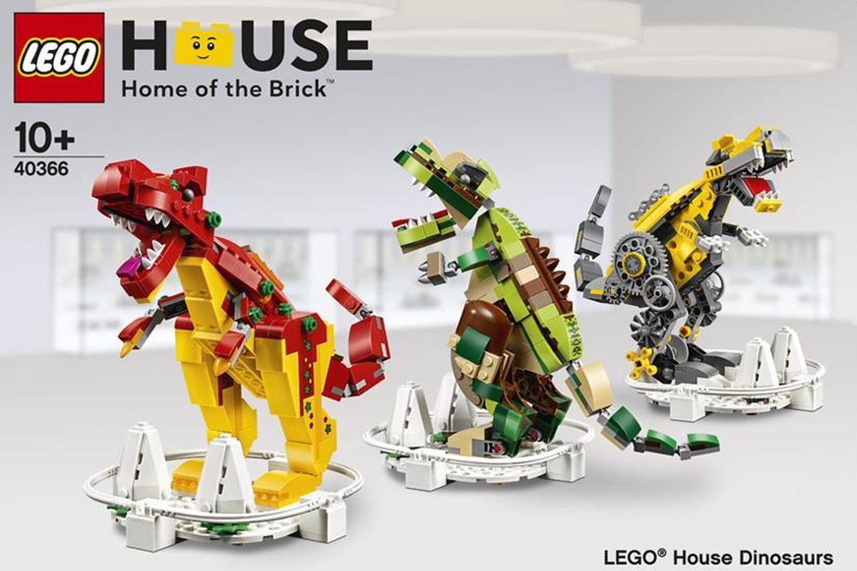 lego House Dinosaurs 40366