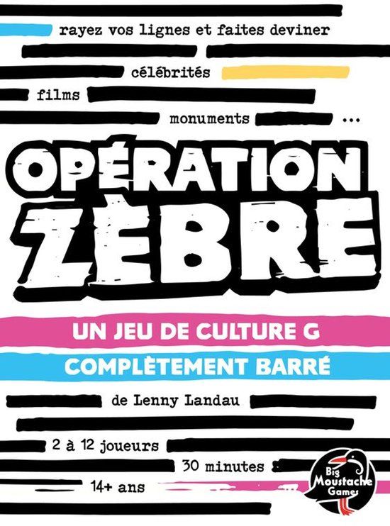 Blackrock Games OPÉRATION ZEBRE Kaartspel