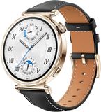 Merkloos / Sans marque Huawei Horlogeband van leer Geschikt voor Huawei Watch GT5 - 18MM